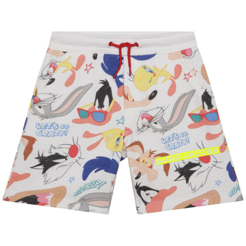 Pantalones cortos con logo de Looney Tunes multicolor de The Marc Jacobs