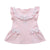 Little A Pink Bow Frill Dress&Knickers