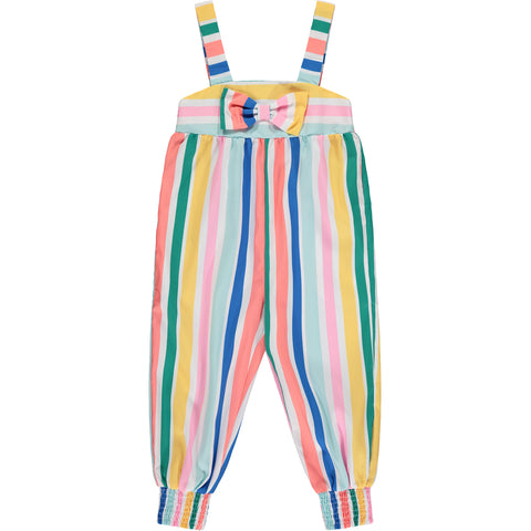 Adee Colour Block Stripe Jumpsuit Set