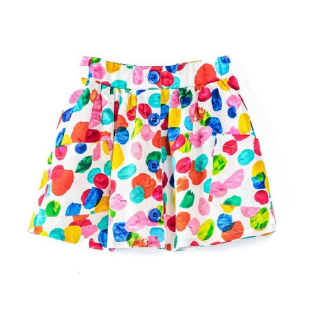 Rosalita Flower Spot Skirt Set