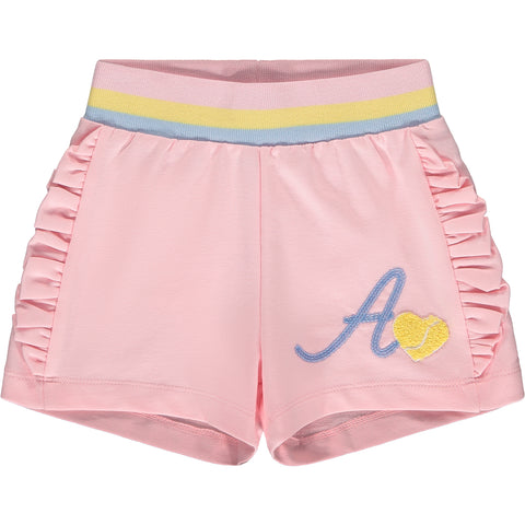 Conjunto de pantalones cortos en rosa pastel Adee